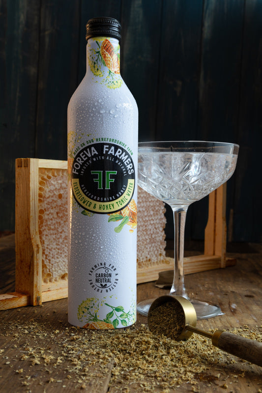 Elderflower Honey Fizz Mocktail